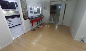 Imagem 2: Apartamento Semimobiliado com 1 Suíte e 2 Quartos à Venda no Centro