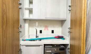 Imagem 7: Apartamento novo mobiliado com 2 suítes + 1 quarto prédio com elevador