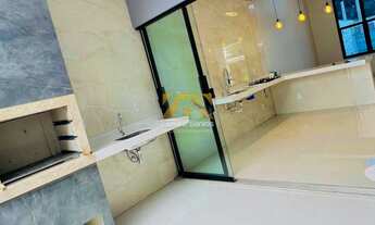 Imagem 4: Casa com 3 suítes, 148 m² - 1205 sul (Arso 122)-Próximo á Praia do Cajú-Palmas/TO