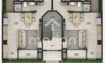 Imagem 6: Apartamento com 2 quartos, Itacolomi - Balneário Piçarras