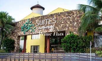 Imagem 2: Flat disponível para venda no Suites Beach Park Resort, com 46m², 1 dormitório e 1 vaga