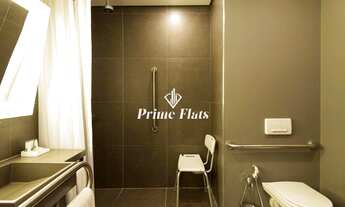 Imagem 4: Flat disponível para venda no Novotel Santos Gonzaga, com 27m², 1 dormitório e 1 vaga