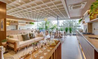 Imagem 5: Opus Sync com três suítes no Setor Bueno