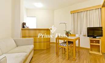 Imagem 2: Flat disponível para venda no Hotel Hampton Park no Jardim Paulista, com 31m², 1 dormitóri