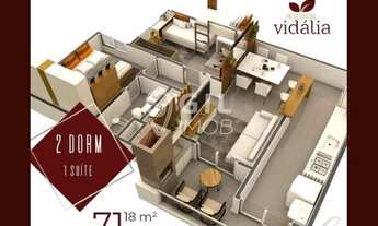 Imagem: Apartamento com 2 quartos, Vila Aprazível