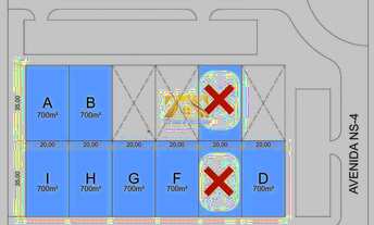 Imagem: Terreno, 700 m² - 104 sul (ACSE 1) - Palmas/TO