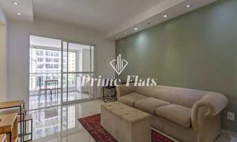 Imagem 1: Flat disponível para locação no May Way Jardins, com 48m², 1 dormitório e 1 vaga