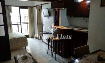 Imagem 1: Flat disponível para locação Champs Elysees, com 32m², 1 dormitório e 1 vaga de garagem