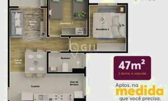 Imagem: Apartamento com 2 quartos, Loteamento Jardim