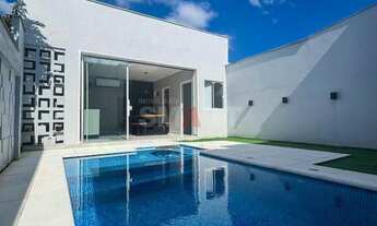 Imagem: Casa Geminada com Piscina e Área de Festas