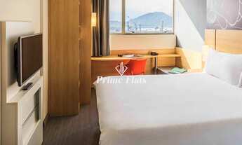 Imagem 3: Flat disponível para venda no íbis Santos Valongo com 18m², 1 dormitório e 1 vaga