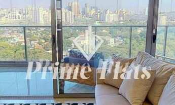 Imagem 6: Flat para locação de alto padrão no V House Faria Lima, com 1 dormitório, 1 vaga e com 46