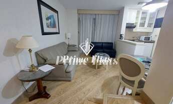 Imagem 3: Flat disponível para venda no Hotel Paulista Wall Street, com 49m², 1 dormitório e 1 vaga