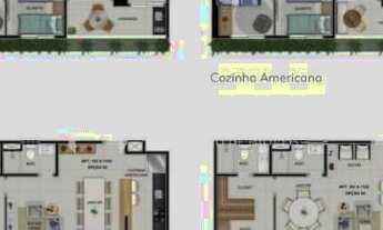 Imagem: CASA FORTE - Apto com 2qts, 1suite, 1vaga