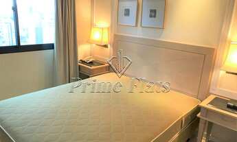 Imagem 1: Flat disponível para locação no The Universe Paulista, com 30m², 1 dormitório e 1 vaga de