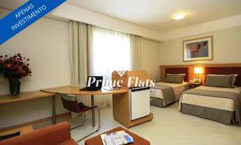 Imagem: Flat disponível para venda no Hotel Bienal