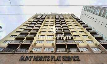 Imagem 2: Flat disponível para venda no Saint Moritz Flat Service, com 63m², 2 dormitórios e 1 vaga