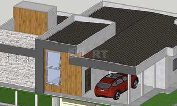 Imagem: Casa Alto Padrão com 1 Suíte mais 2 Quartos