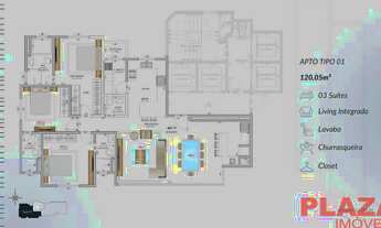 Imagem 2: Maison Selenitá, 3 dormitórios na Rua 1001