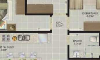 Imagem 2: Portal da Brava Apartamento com 2 dormitórios