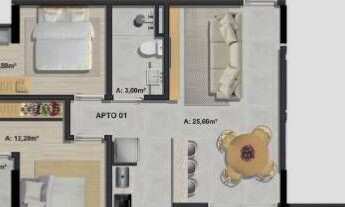 Imagem 7: Apartamento à venda no Residencial Estoril da Fonseca Neto Empreendimentos no Tabuleiro, C