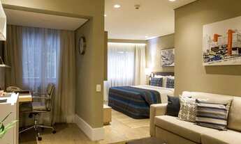 Imagem: Flat disponível para venda no Hotel Transamérica