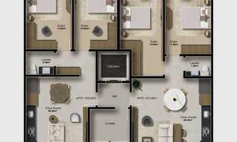 Imagem 7: Pré Lançamento Palm Coast com 2 suítes em Camboriú