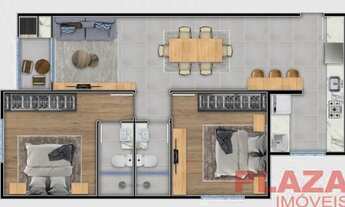 Imagem 2: Apartamento 1 Suíte + 1 Dorm. com Terraço Privativo no Valle Europeu – Cedros, Camboriú