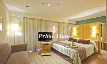 Imagem 2: Flat disponível no Slaviero Essential São Paulo Ibirapuera, com 35m², 1 dormitório e 1 vag