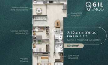 Imagem: Cobertura com 3 quartos, Loteamento Villa