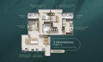 Imagem: Cobertura com 3 quartos, Loteamento Villa
