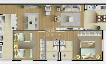 Imagem: Apartamento com 2 quartos para Locação