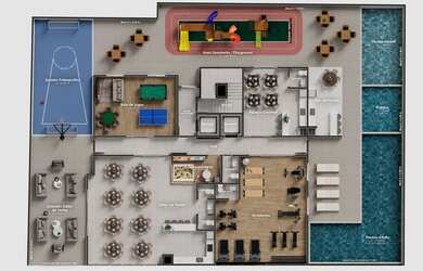 Imagem 4: Selent Green Horizon Apartamentos com 2 suítes e 1 vagas de garagem - localizado no Morret