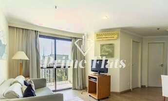 Imagem 3: Flat disponível para locação no Quality Suítes Long Stay Vila Olímpia, com 52m², 2 dormitó