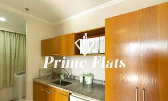 Imagem 6: Flat disponível para locação no Quality Suítes Long Stay Vila Olímpia, com 52m², 2 dormitó