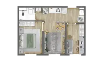 Imagem 4: Pop Osasco | Construtora BP8 | Construção | 34 metros | 02 dormitórios