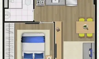 Imagem 4: Bem Viver Praça Nébias | Construtora Magik | Construção | 25 metros | studios