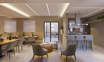 Imagem 6: Ipanema 212 Construtora Pazza Construção 36 metros 02 dormitórios com varanda