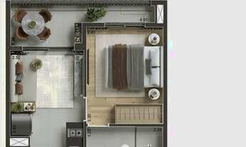 Imagem 4: Today Alto da Boa Vista | Construtora Canopus | Construção | 29 metros | 01 suíte