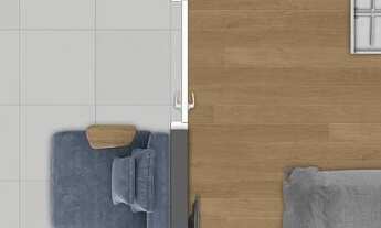 Imagem 5: Uniko Vila Olímpia Construtora Kazzas Lançamento 24 metros 01 suíte com varanda