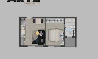 Imagem 5: Artz Pinheiros | Construtora Artz | Construção | 28 metros | studios