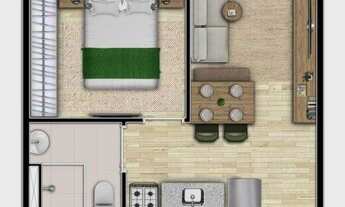 Imagem 4: Bem Viver Quadra Vila Buarque | Construtora Magik | Construção | 26 metros