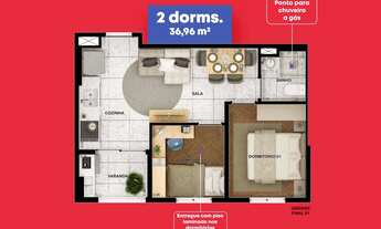 Imagem 5: Marka Vila Ré | Construtora Marka | Construção | 35 metros | 02 dormitórios