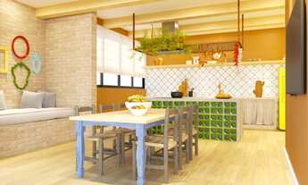 Imagem 3: Sindona Paraíso Construtora Sindona Construção 66 metros 03 dormitórios suíte