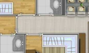 Imagem 7: Square Carapicuíba Construtora Masa Construção 66 metros 03 dormitórios suíte