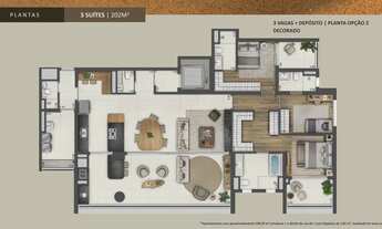 Imagem 4: Arizona 1002 Construtora Even Construção 202 metros 04 suítes varanda gourmet