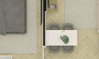 Imagem 4: Vitto Santa Cecília Construtora Engelux Construção 27 metros 01 suíte varanda