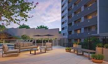 Imagem 6: L1ne Praça da Árvore | Construtora Emccamp | Lançamento | 30 metros | 01 suíte