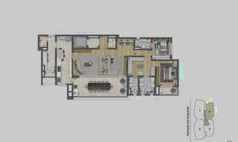 Imagem 4: Lis Moema | Construtora Cyrela | Construção | 174 metros 3 suítes | varanda gourmet