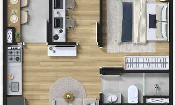 Imagem 4: Maskan Butantã | Construtora Maskan | Construção | 28 metros | 01 dormitório | office